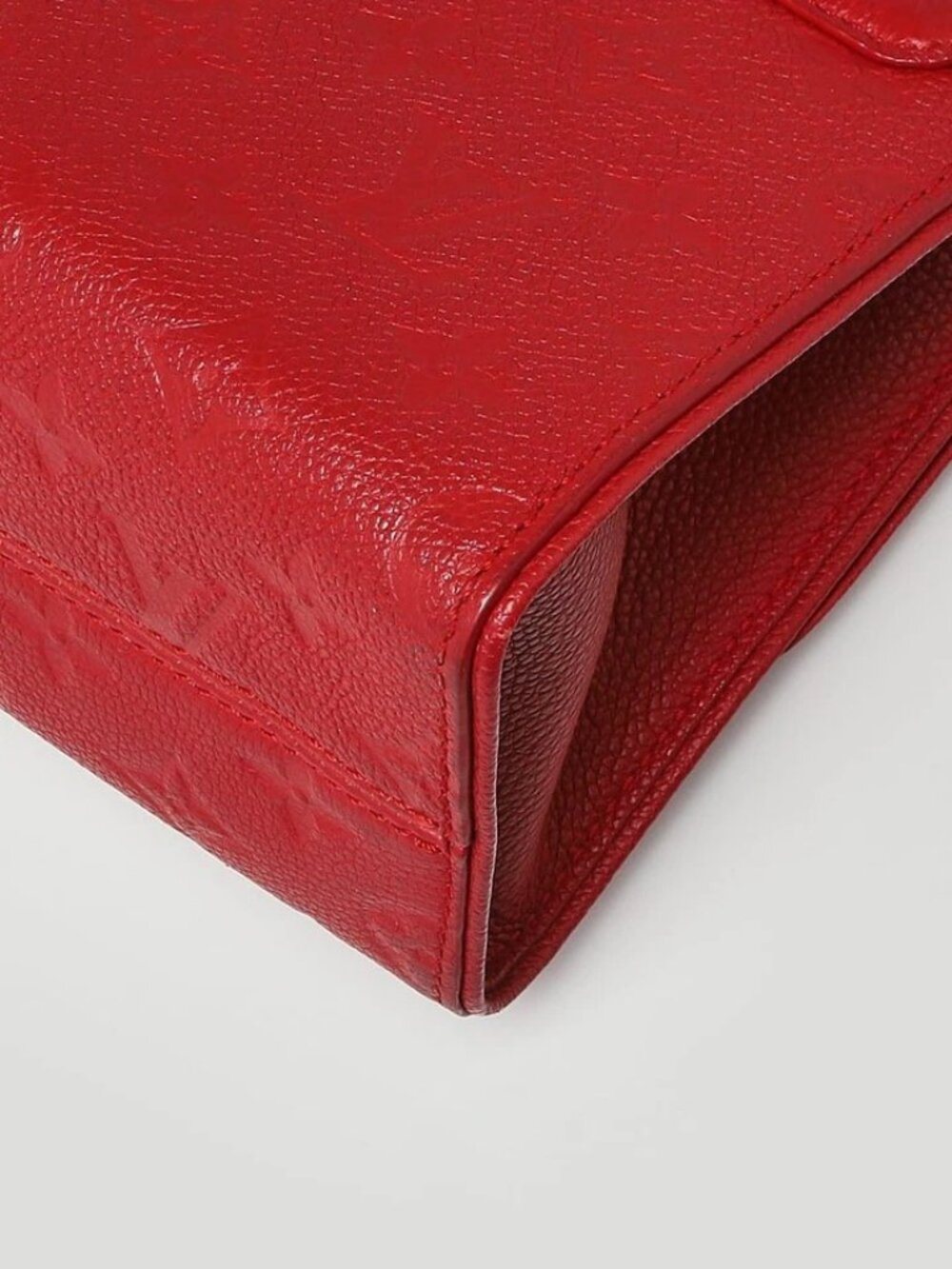 Louis Vuitton Scarlet Monogram Empreinte Leather Saint Sulpice PM Bag - Picture 5 of 9